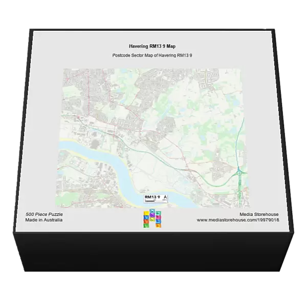 Havering RM13 9 Map