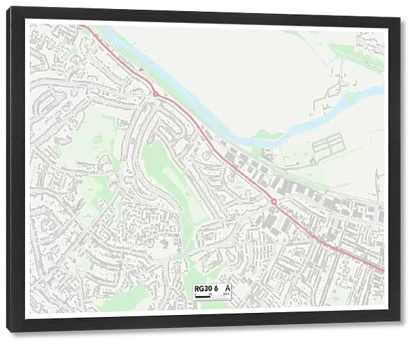 Berkshire RG30 6 Map