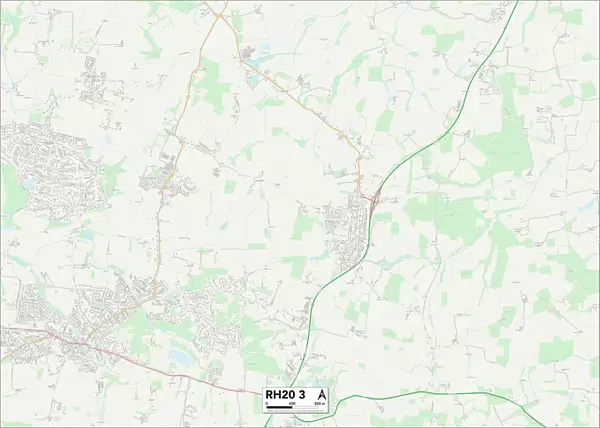 Horsham RH20 3 Map