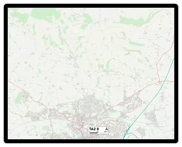 Somerset TA2 8 Map