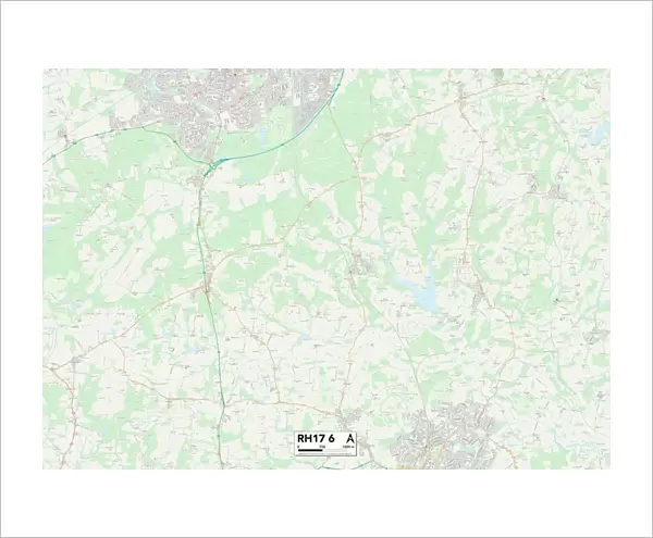 Mid Sussex RH17 6 Map