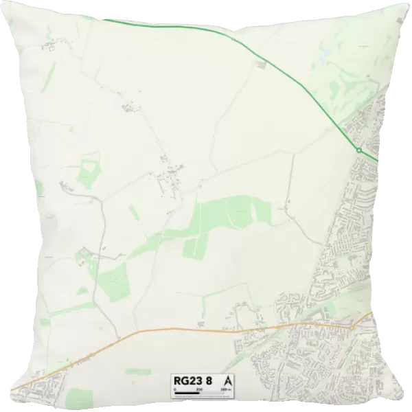 Hampshire RG23 8 Map