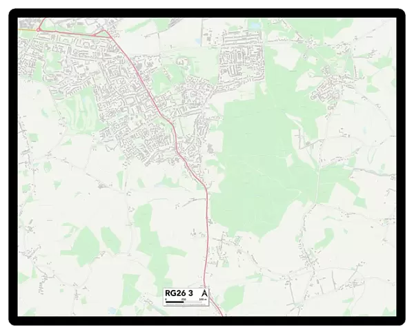 Hampshire RG26 3 Map