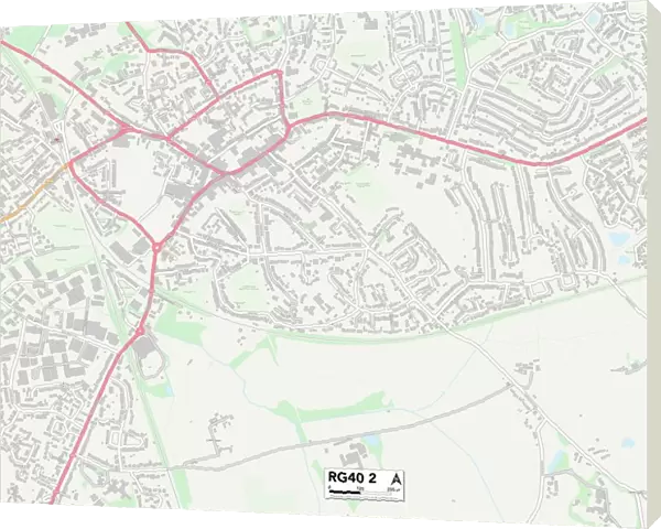 Wokingham RG40 2 Map