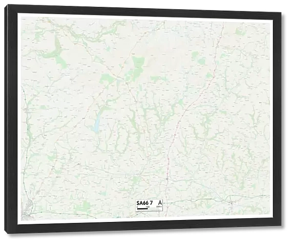 Carmarthenshire SA66 7 Map