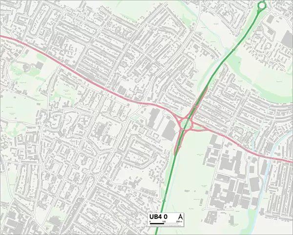 Hillingdon UB4 0 Map