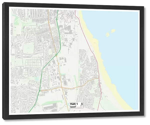 Hartlepool TS25 1 Map