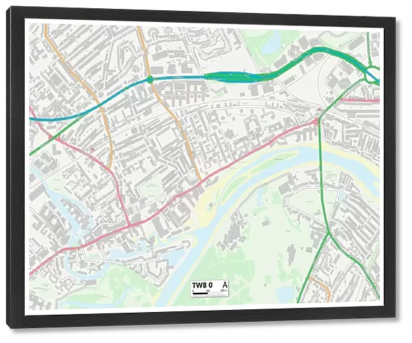 Hounslow TW8 0 Map