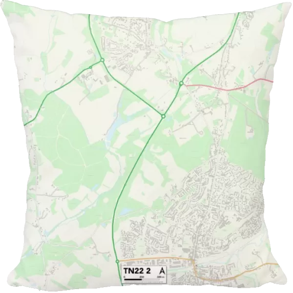 Wealden TN22 2 Map