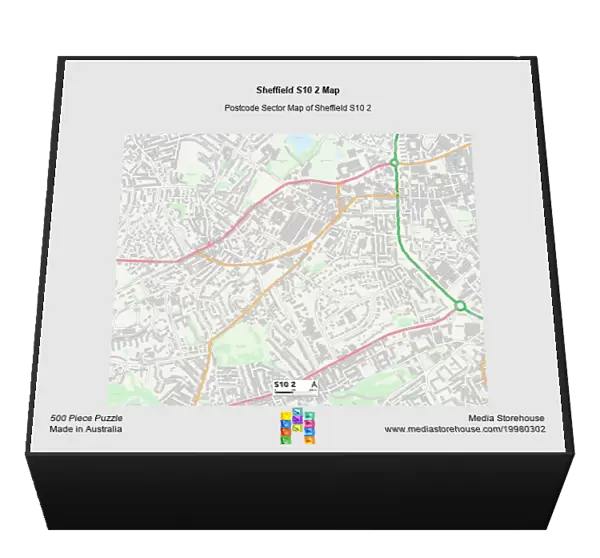 Sheffield S10 2 Map