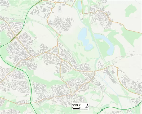 Sheffield S13 9 Map