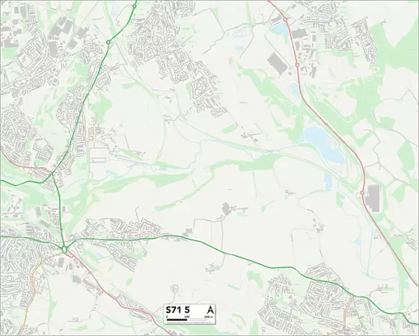 Barnsley S71 5 Map