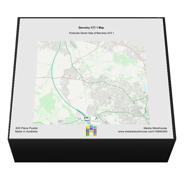 Barnsley S75 1 Map