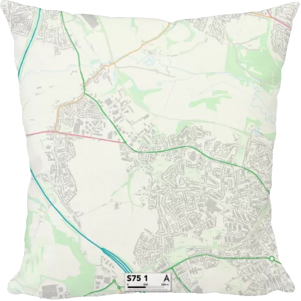 Barnsley S75 1 Map