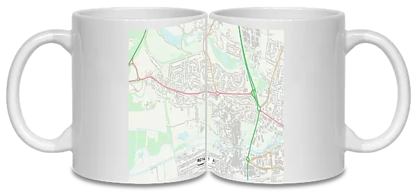 Berkshire RG14 1 Map