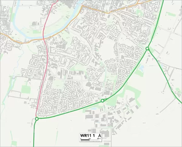 Wychavon WR11 1 Map