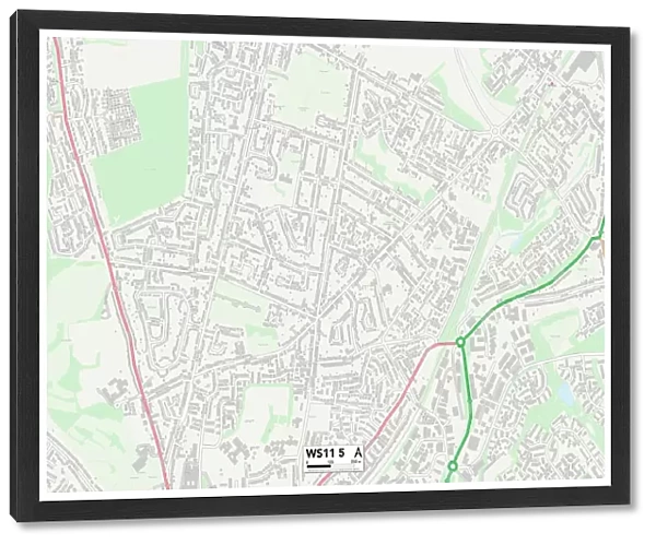 Cannock Chase WS11 5 Map