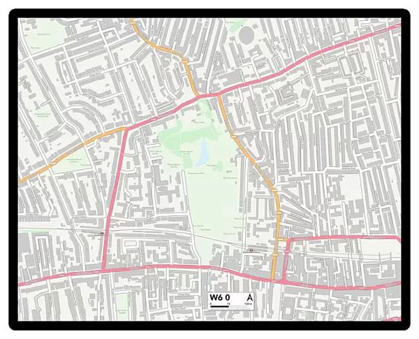 Hammersmith and Fulham W6 0 Map