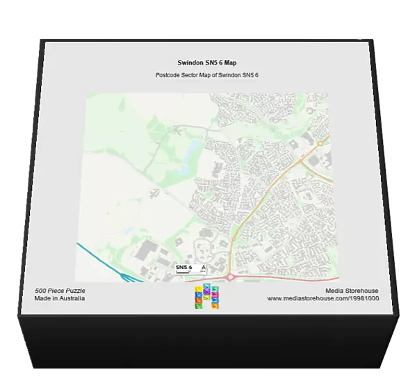 Swindon SN5 6 Map