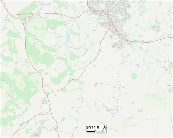 Wiltshire SN11 0 Map