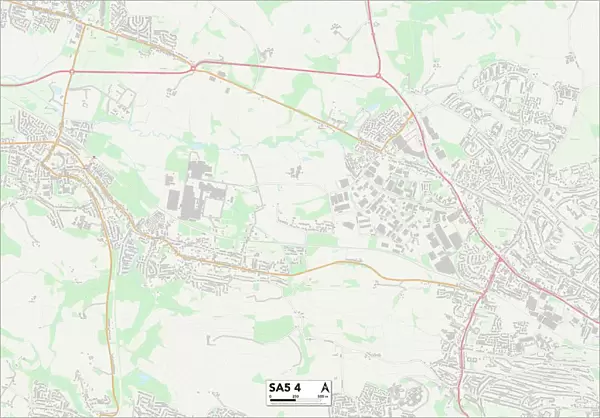 Swansea SA5 4 Map