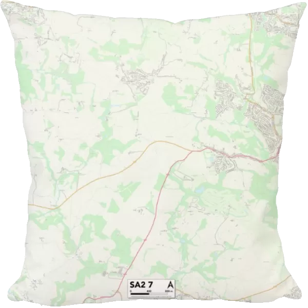 Swansea SA2 7 Map