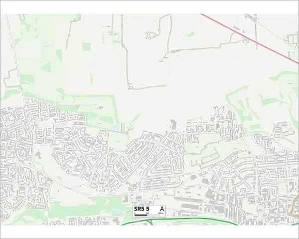 Sunderland SR5 5 Map