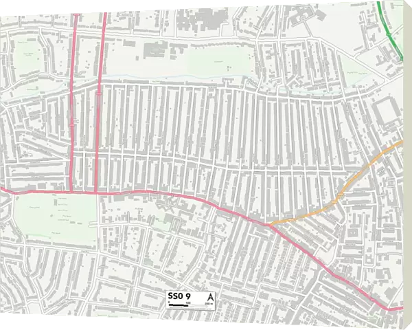 Southend-on-Sea SS0 9 Map