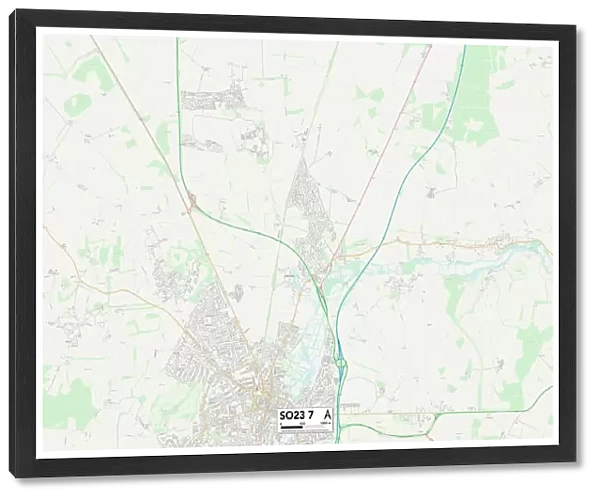 Winchester SO23 7 Map