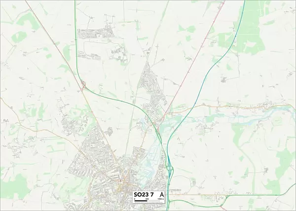 Winchester SO23 7 Map