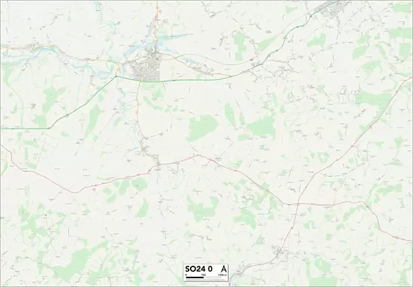 Winchester SO24 0 Map