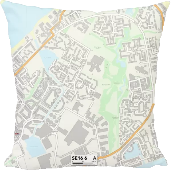 Southwark SE16 6 Map