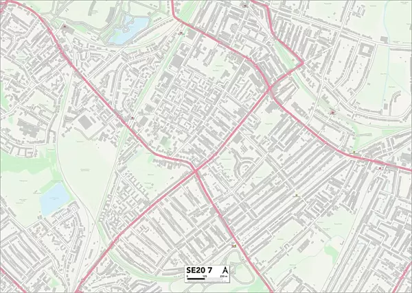 Bromley SE20 7 Map