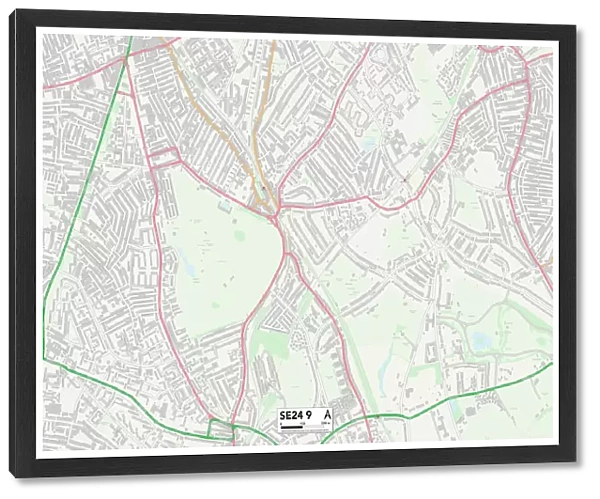 Lambeth SE24 9 Map