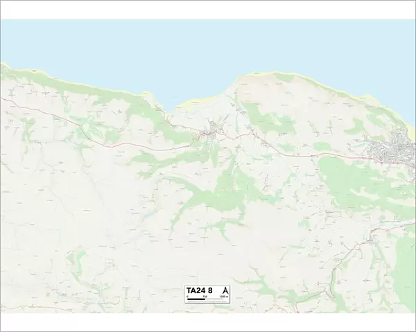 Somerset TA24 8 Map