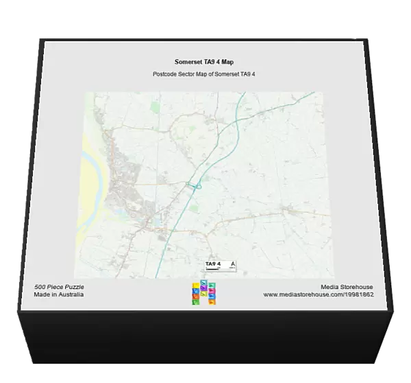 Somerset TA9 4 Map