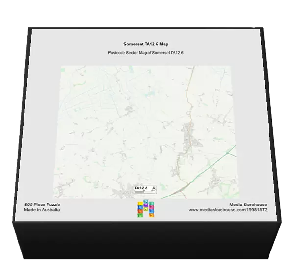 Somerset TA12 6 Map