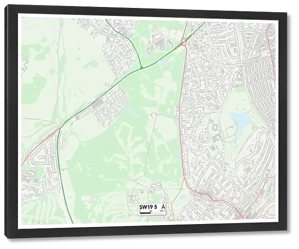 Merton SW19 5 Map