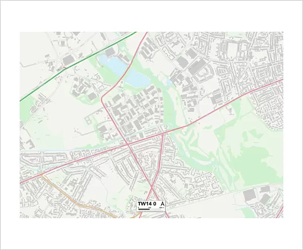 Hounslow TW14 0 Map