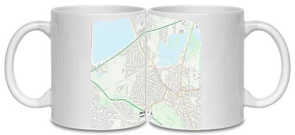 Spelthorne TW15 3 Map