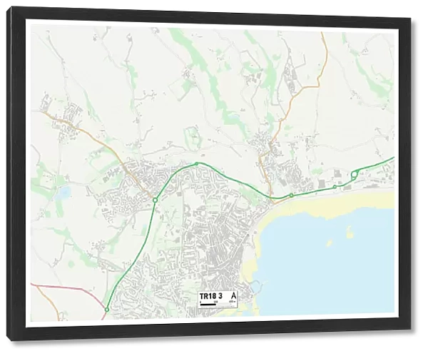 Cornwall TR18 3 Map