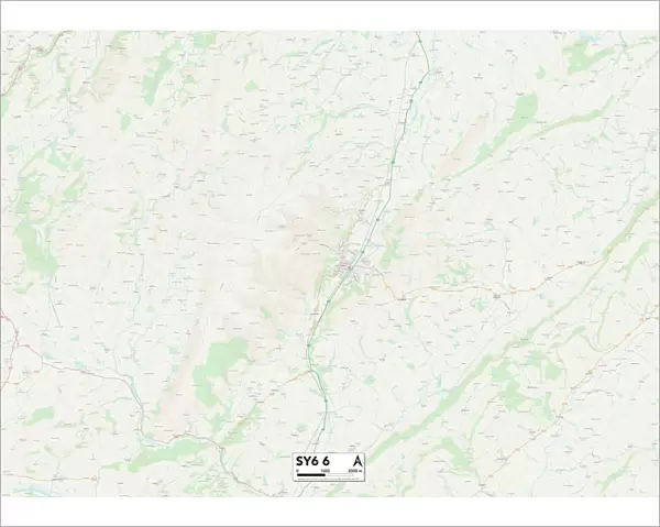 Shropshire SY6 6 Map