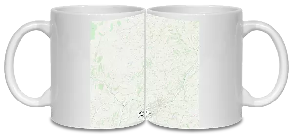 Powys SY16 3 Map