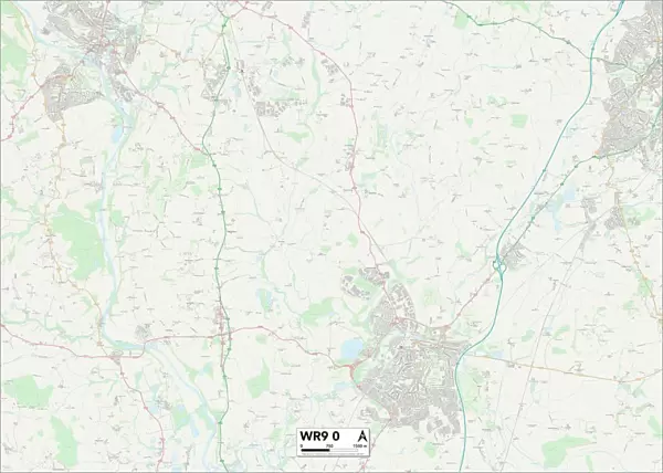 Wychavon WR9 0 Map