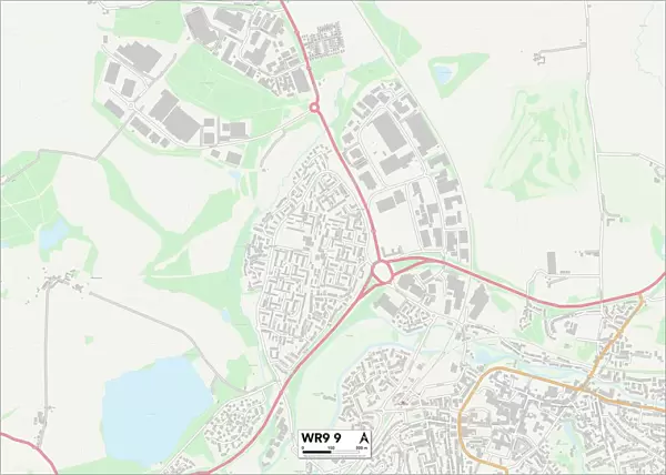 Wychavon WR9 9 Map