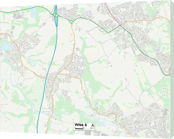 Wigan WN6 8 Map