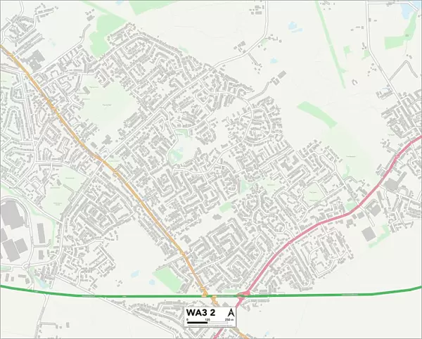 Wigan WA3 2 Map