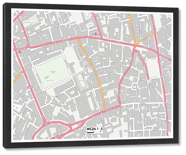 Camden WC2A 1 Map