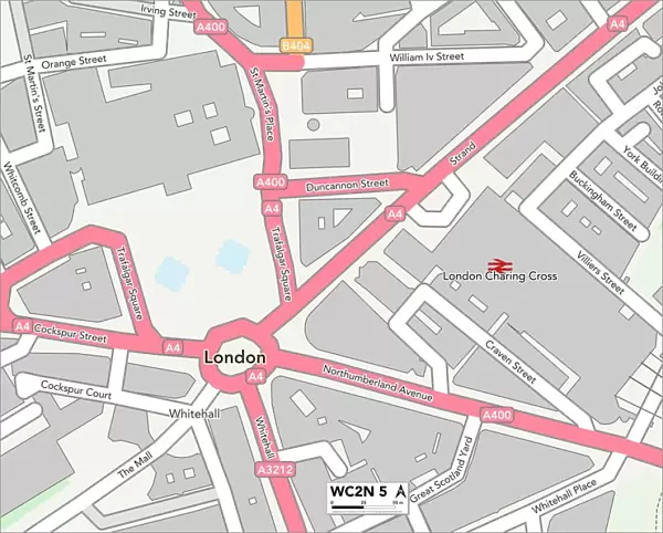 Westminster WC2N 5 Map