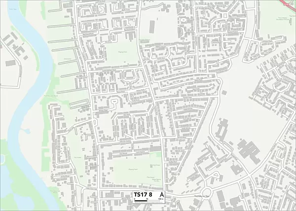 Stockton-on-Tees TS17 8 Map
